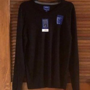 NWT Men's black sweater, size medium